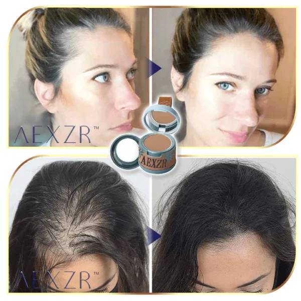 Aexzr™ Premium Hairline Coverage Touch Up Powder