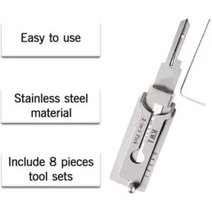 Stainless Steel Key Decoder