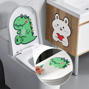 Creative Cartoon Toilet Deodorant Stickers