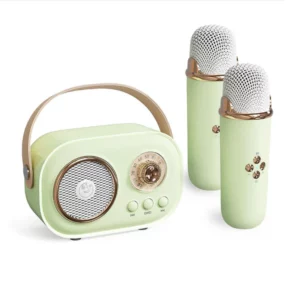 Portable Bluetooth Speaker with Wireless Microphone