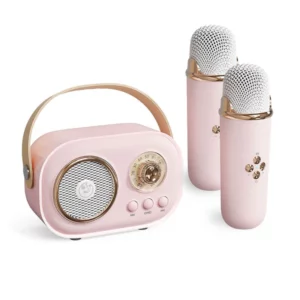 Portable Bluetooth Speaker with Wireless Microphone