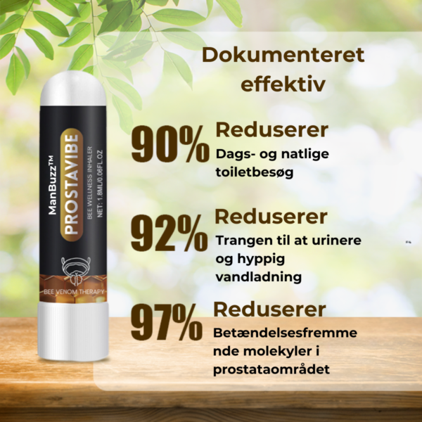 ManBuzz™ inhalator | Holder i to timer og føles ustoppelig i sengen!