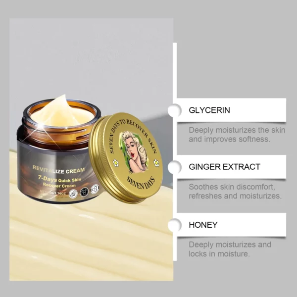 7-Day Quick Skin R-epair Cream, Bee Skin R-epair Cream