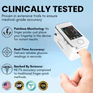 Oveallgo™ Precision Glucose Monitoring Device