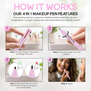 4 in 1 Make Up Pen