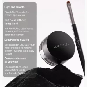 LONG LASTING WATERPROOF QUICK DRYING EYELINER GEL