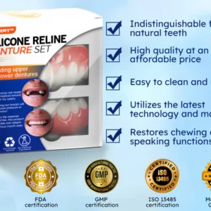 NESLEMY™ Silicone Reline Denture Set