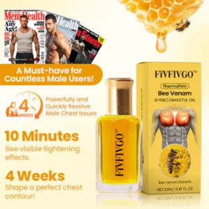 Fivfivgo™ ThermoFirm Bee Venom Gynecomastia Oil