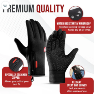 AEXZR™ All-Weather Touchscreen Gloves