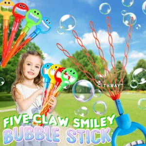 Cithway™ 5-Claw Smiley Bubble Stick