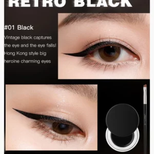 LONG LASTING WATERPROOF QUICK DRYING EYELINER GEL