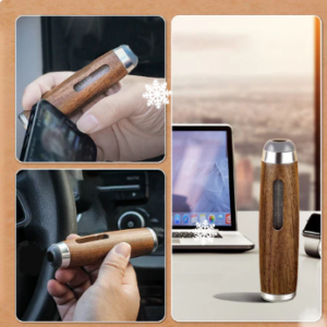 Wooden Handheld Anti Soot-Flying Car Cigarette Holder