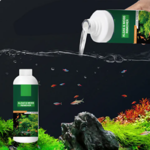 Algae & Moss Remover for Fish Tank - Safe Water Purification