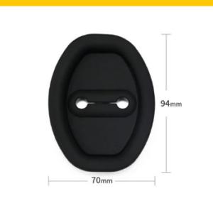 Car Door Lock Silicone Cover - Sound Dampening Pad