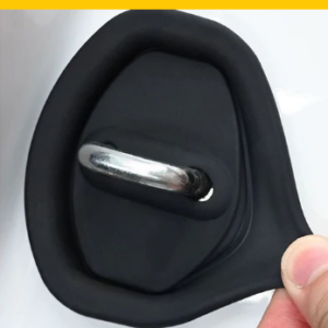 Car Door Lock Silicone Cover - Sound Dampening Pad