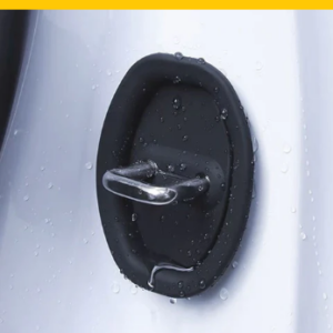 Car Door Lock Silicone Cover - Sound Dampening Pad