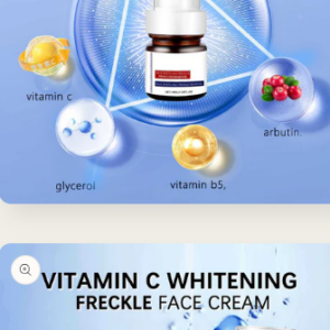 Vitamin C Whitening Freckles Face Cream Remove Melasma Dark Spots Lighten Melanin