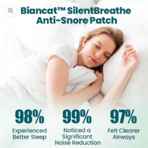 Lovilds™ SilentBreathe Anti-Snore Patch